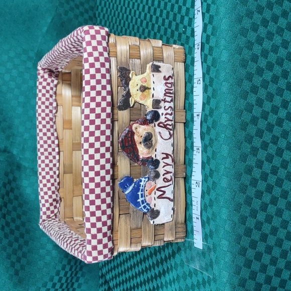 Set of 3 Wicker Christmas Baskets - Picture 5 of 5